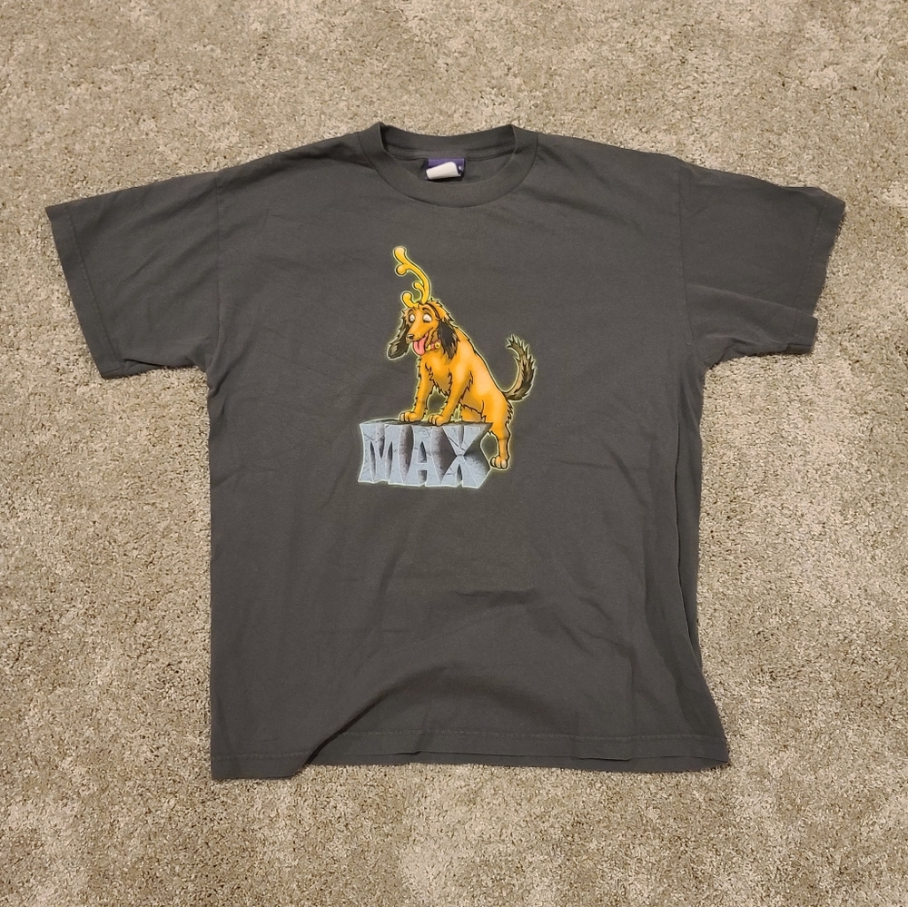 Vintage 2000 How The Grinch Stole Christmas Max Dr Seuss T Shirt